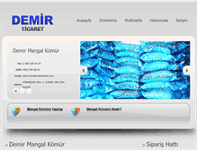 Tablet Screenshot of demirmangalkomuru.com